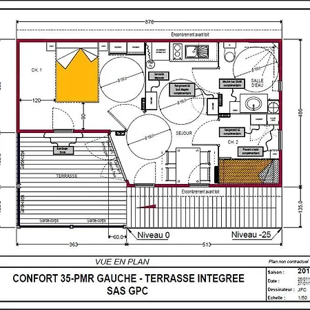 בית נופש Le Gardon *